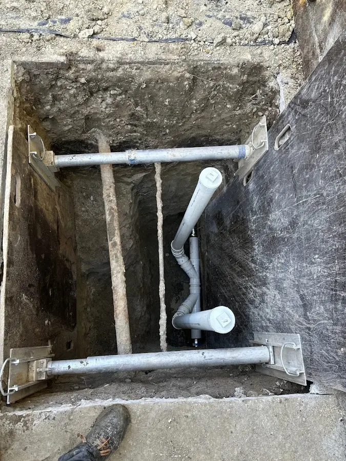 Experienced plumber completing Gas Line Repair work in Eagle Lake